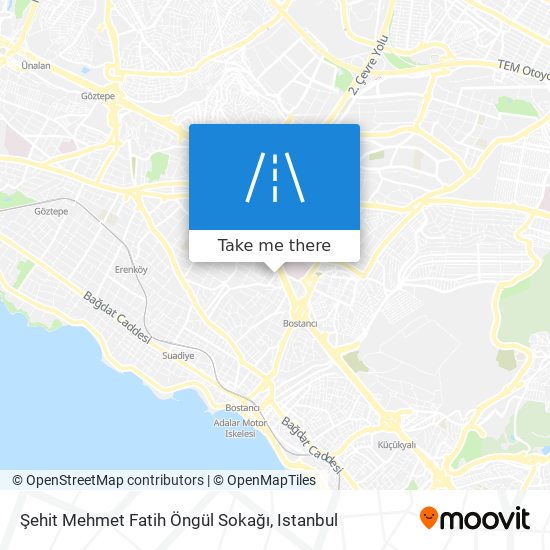 Şehit Mehmet Fatih Öngül Sokağı map