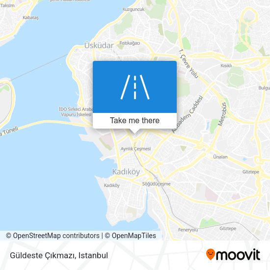 Güldeste Çıkmazı map