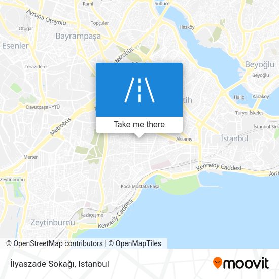İlyaszade Sokağı map