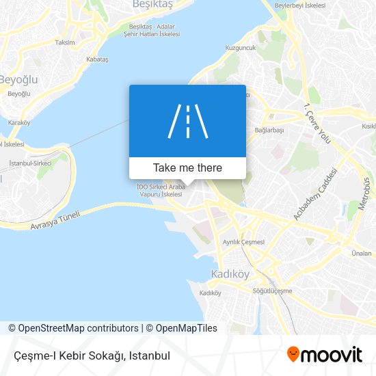 Çeşme-I Kebir Sokağı map