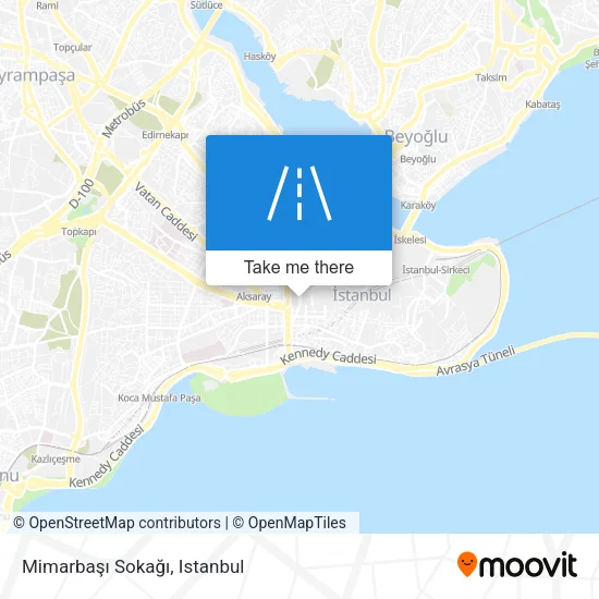 Mimarbaşı Sokağı map