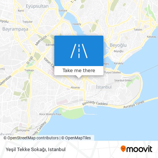 Yeşil Tekke Sokağı map