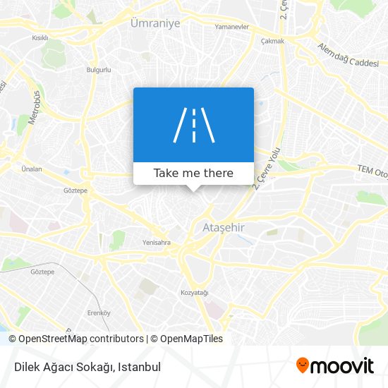 Dilek Ağacı Sokağı map