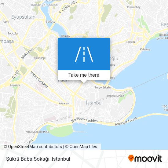 Şükrü Baba Sokağı map