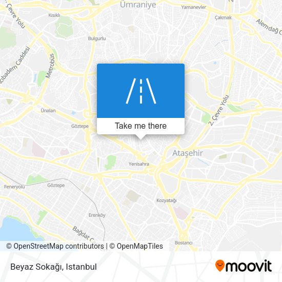Beyaz Sokağı map