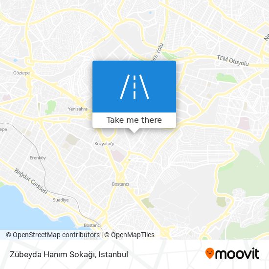 Zübeyda Hanım Sokağı map