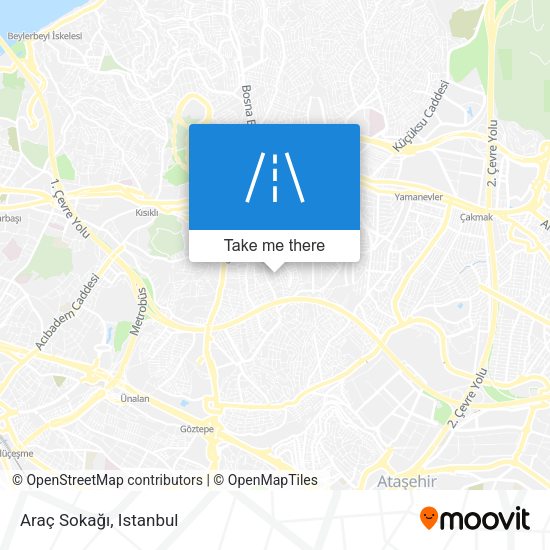 Araç Sokağı map