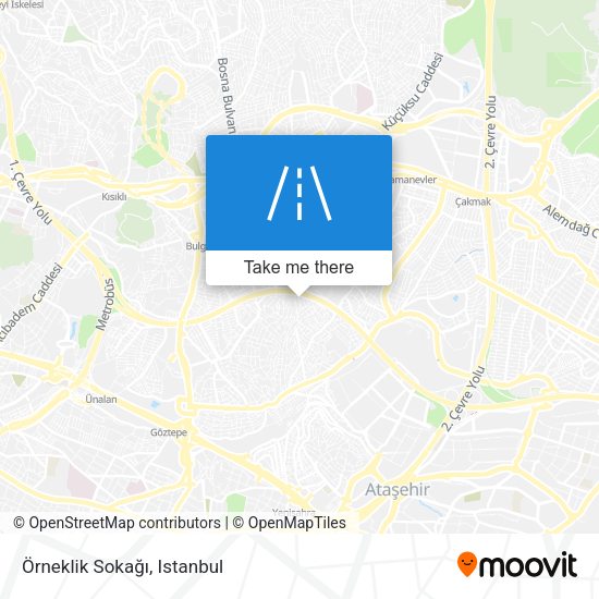 Örneklik Sokağı map