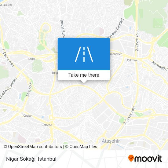 Nigar Sokağı map