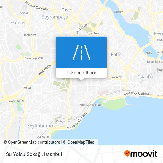 Su Yolcu Sokağı map