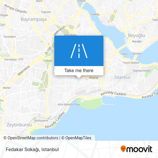 Fedakar Sokağı map