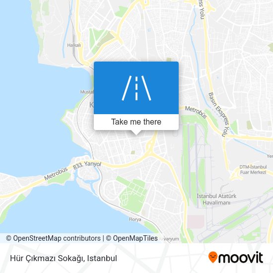 Hür Çıkmazı Sokağı map