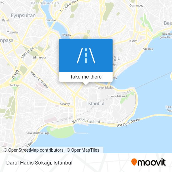 Darül Hadis Sokağı map