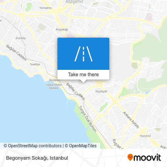 Begonyam Sokağı map