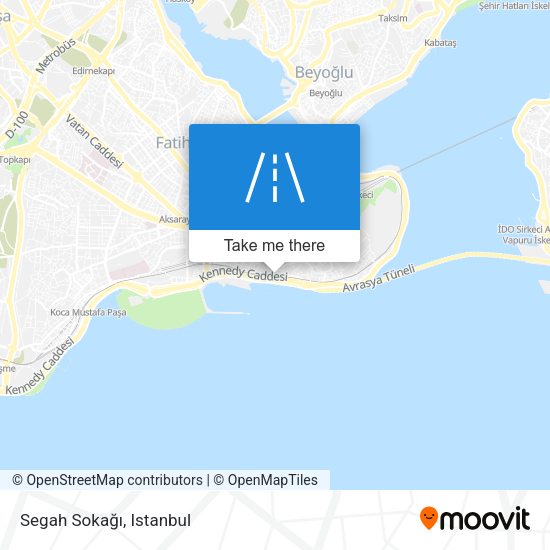 Segah Sokağı map