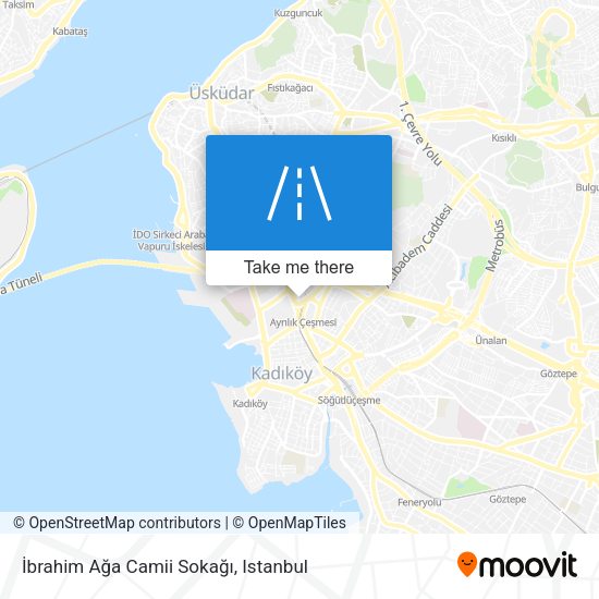 İbrahim Ağa Camii Sokağı map