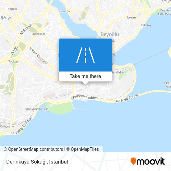 Derinkuyu Sokağı map