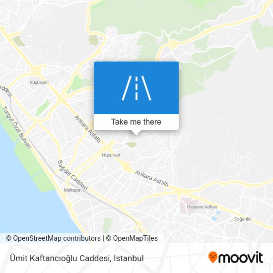 Ümit Kaftancıoğlu Caddesi map