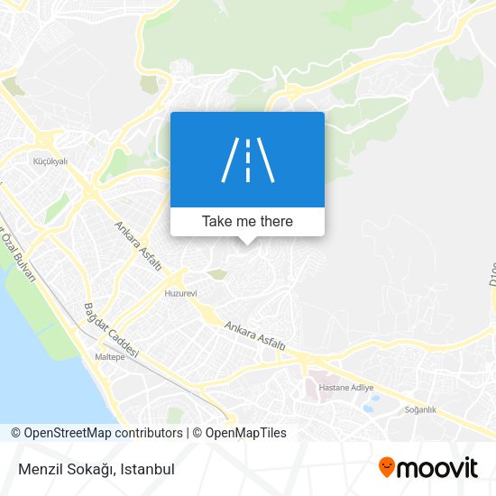Menzil Sokağı map