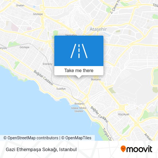 Gazi Ethempaşa Sokağı map
