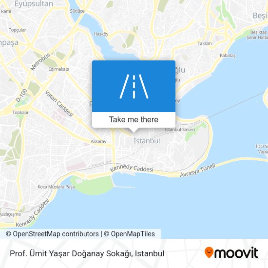 Prof. Ümit Yaşar Doğanay Sokağı map