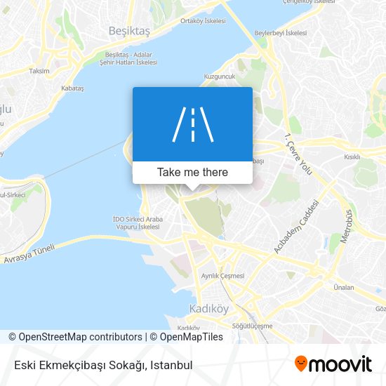 Eski Ekmekçibaşı Sokağı map