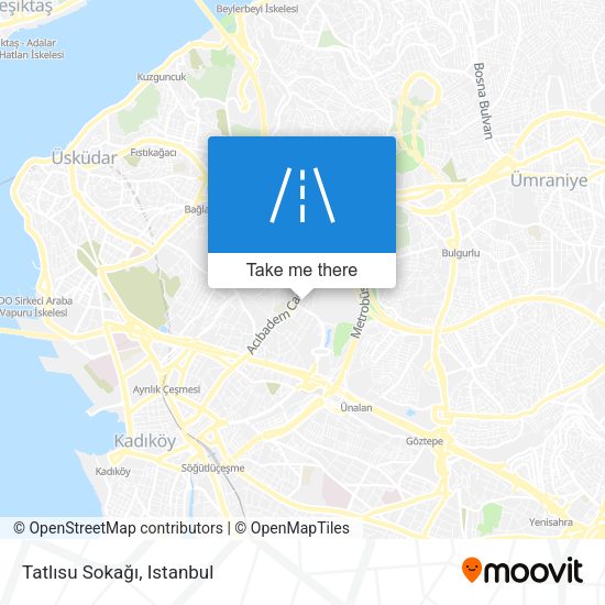 Tatlısu Sokağı map