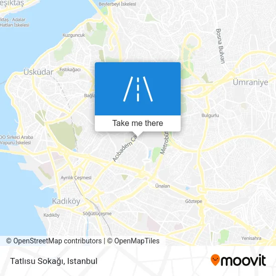 Tatlısu Sokağı map