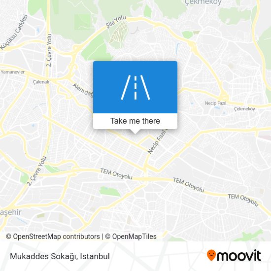 Mukaddes Sokağı map