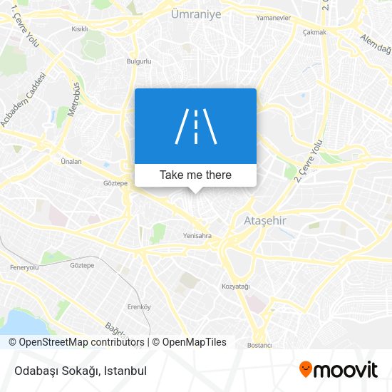 Odabaşı Sokağı map