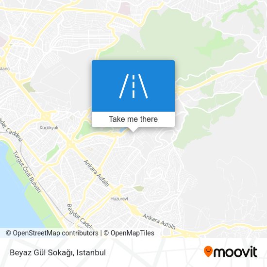 Beyaz Gül Sokağı map