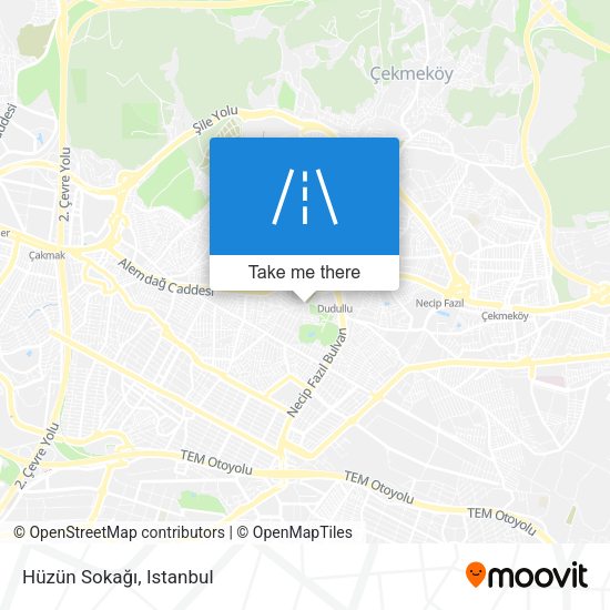 Hüzün Sokağı map