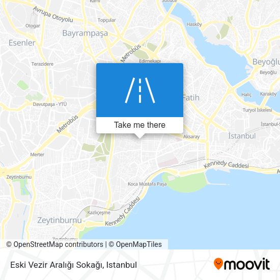 Eski Vezir Aralığı Sokağı map