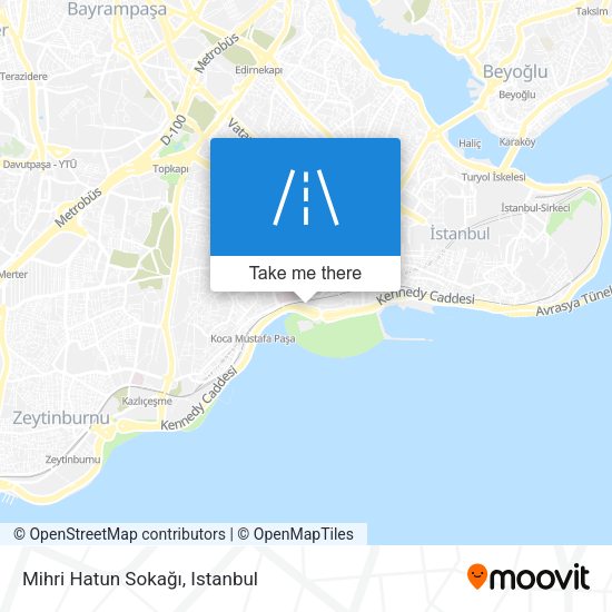 Mihri Hatun Sokağı map