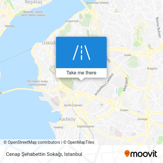 Cenap Şehabettin Sokağı map