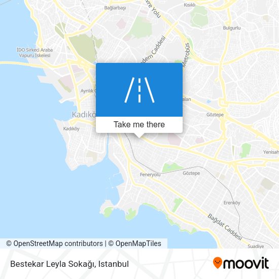 Bestekar Leyla Sokağı map