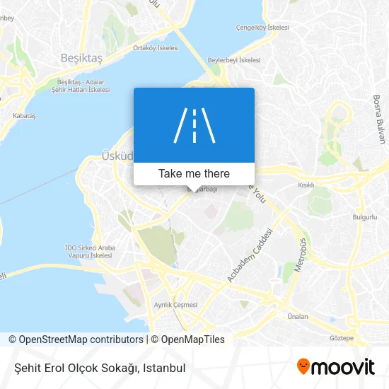 Şehit Erol Olçok Sokağı map