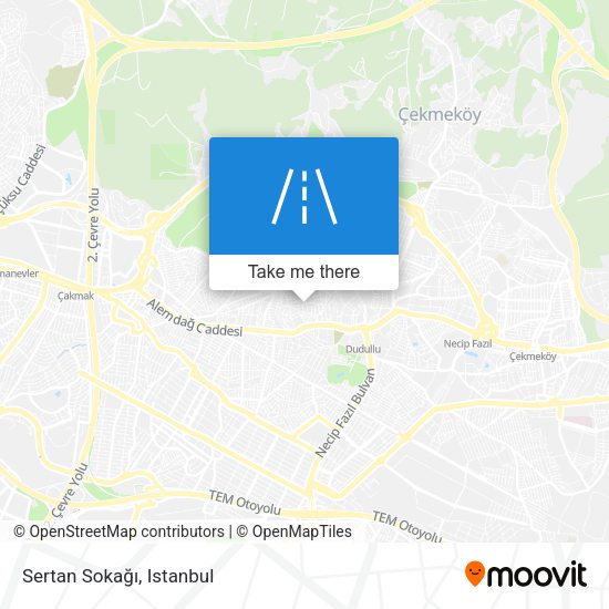 Sertan Sokağı map