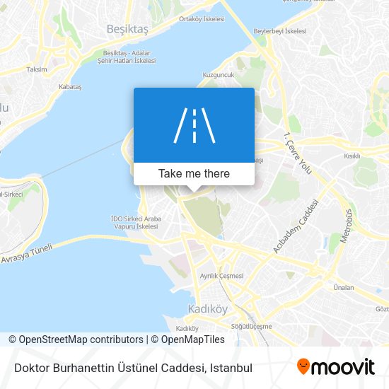 Doktor Burhanettin Üstünel Caddesi map