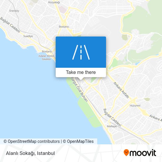 Alanlı Sokağı map