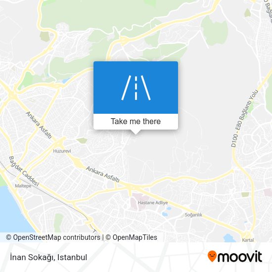 İnan Sokağı map