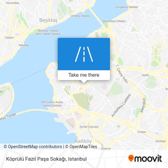 Köprülü Fazıl Paşa Sokağı map