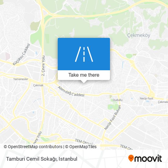 Tamburi Cemil Sokağı map