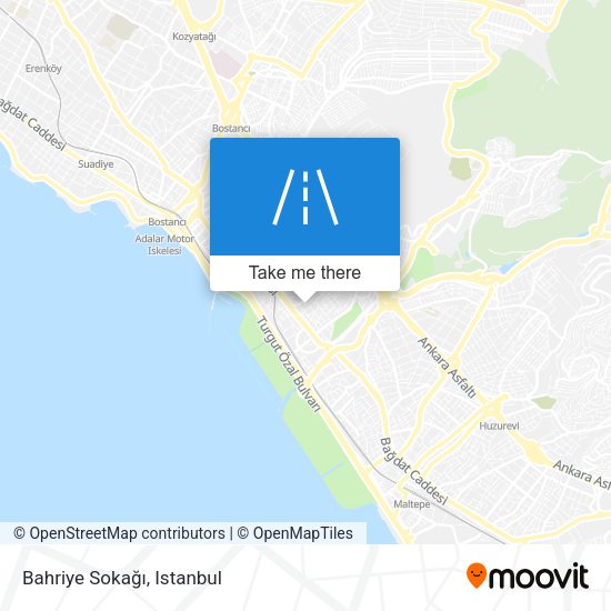 Bahriye Sokağı map