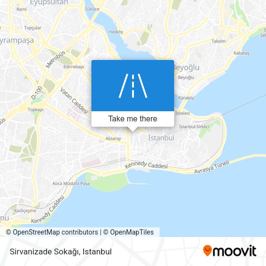 Sirvanizade Sokağı map