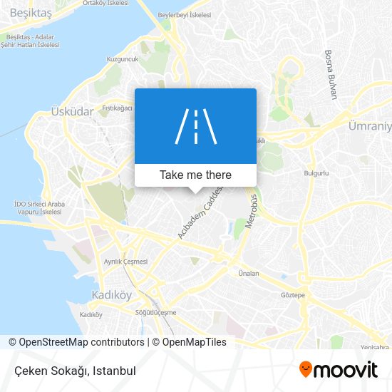 Çeken Sokağı map