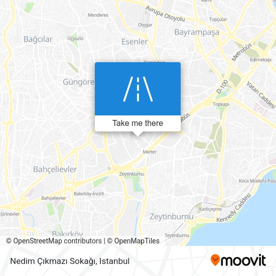 Nedim Çıkmazı Sokağı map