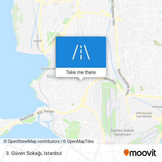 3. Güven Sokağı map