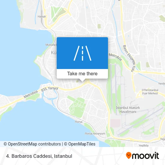 4. Barbaros Caddesi map