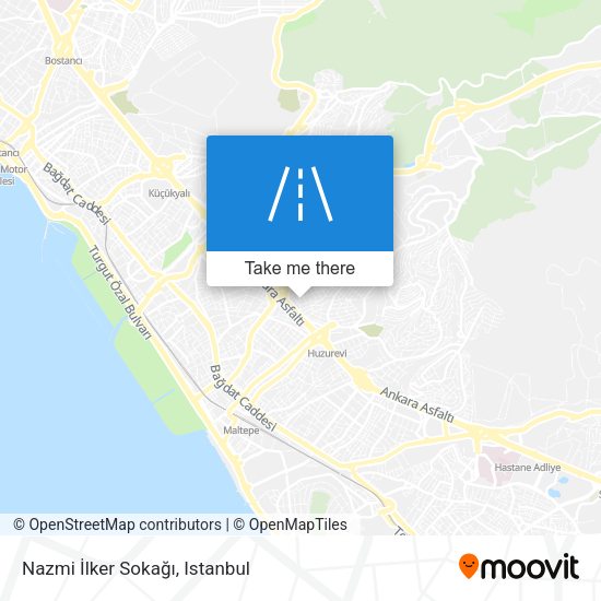 Nazmi İlker Sokağı map